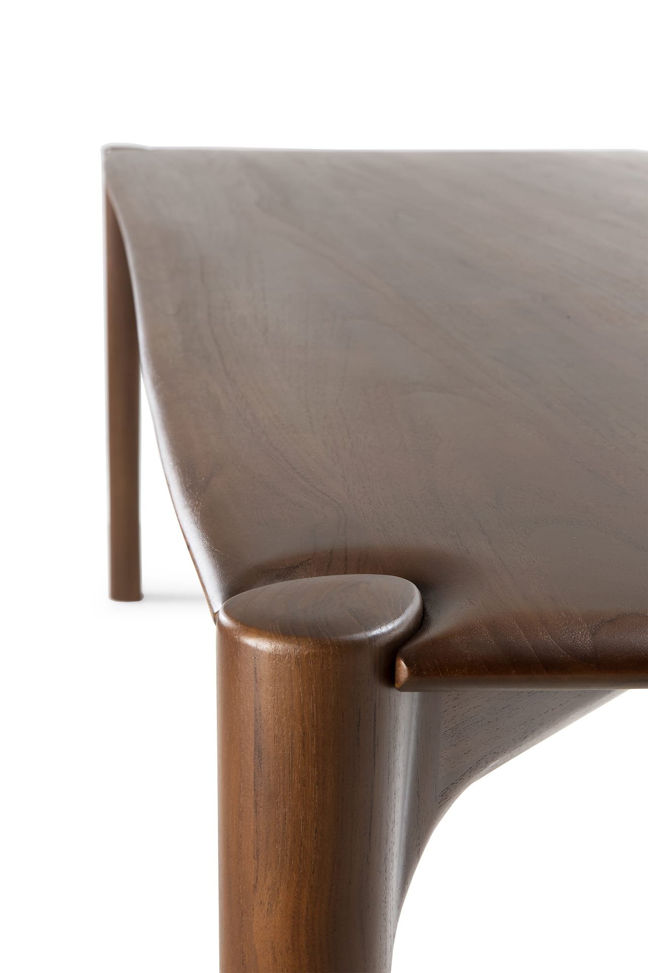Ethnicraft Modernus Valgomojo stalas PI Rectangular Teak Brwon