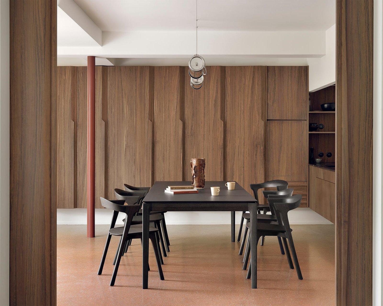 Ethnicraft Modernus Valgomojo stalas Bok Oak Brown