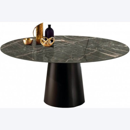 Sovet Itališkas Apvalus keramikinis valgomojo stalas Totem