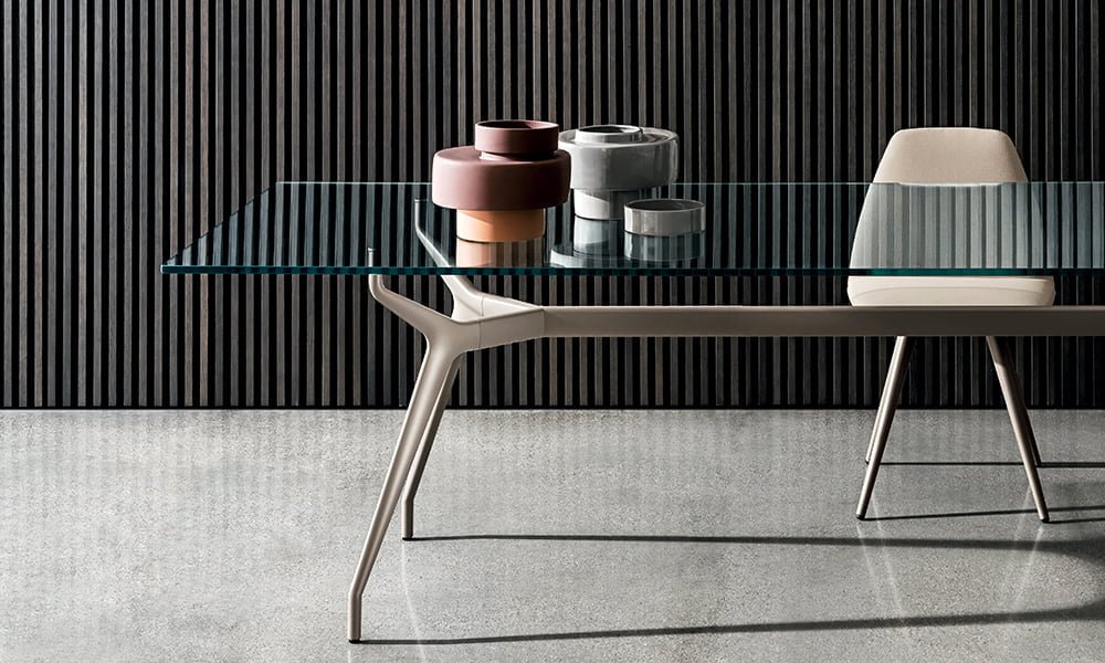 Sovet Itališkas Valgomojo stalas Arkos Rectangular