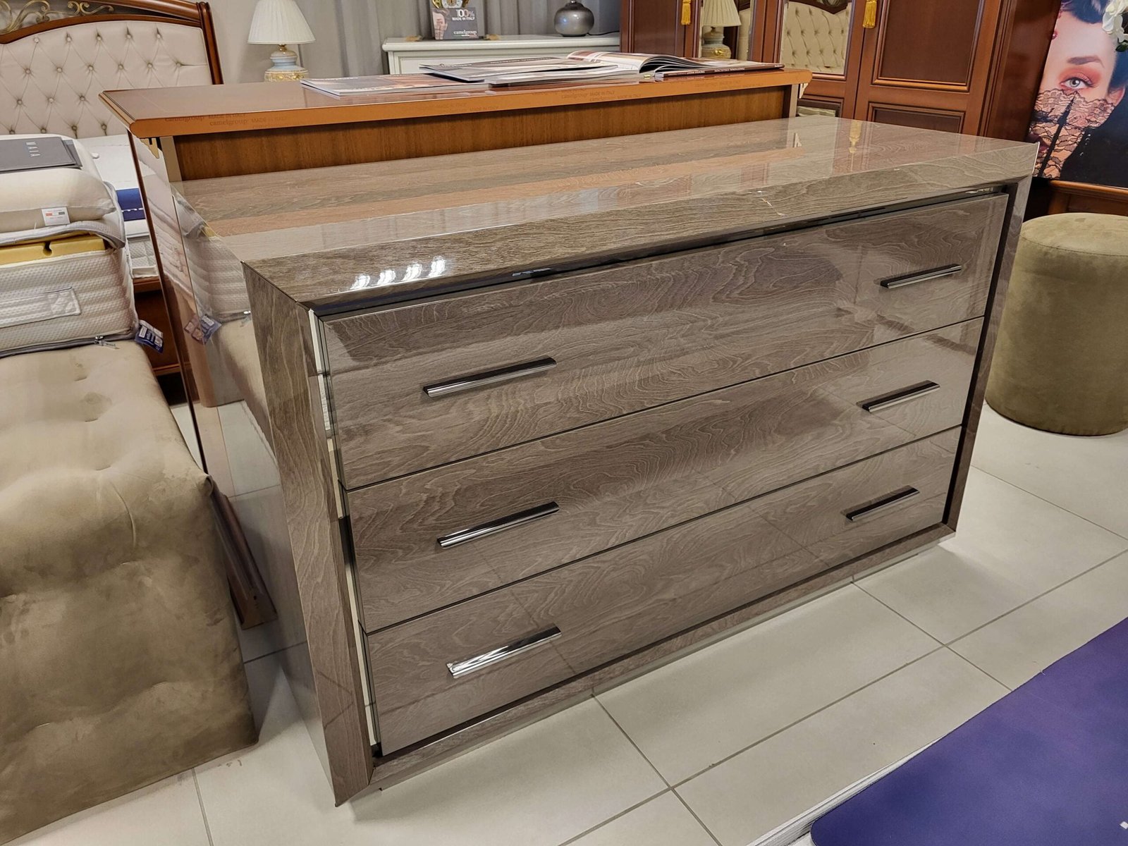 Komoda Elite Night Platinum