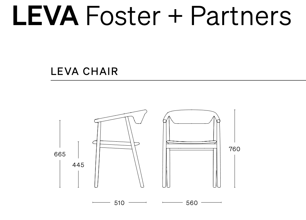 Mattiazzi MC21 LEVA kėdė