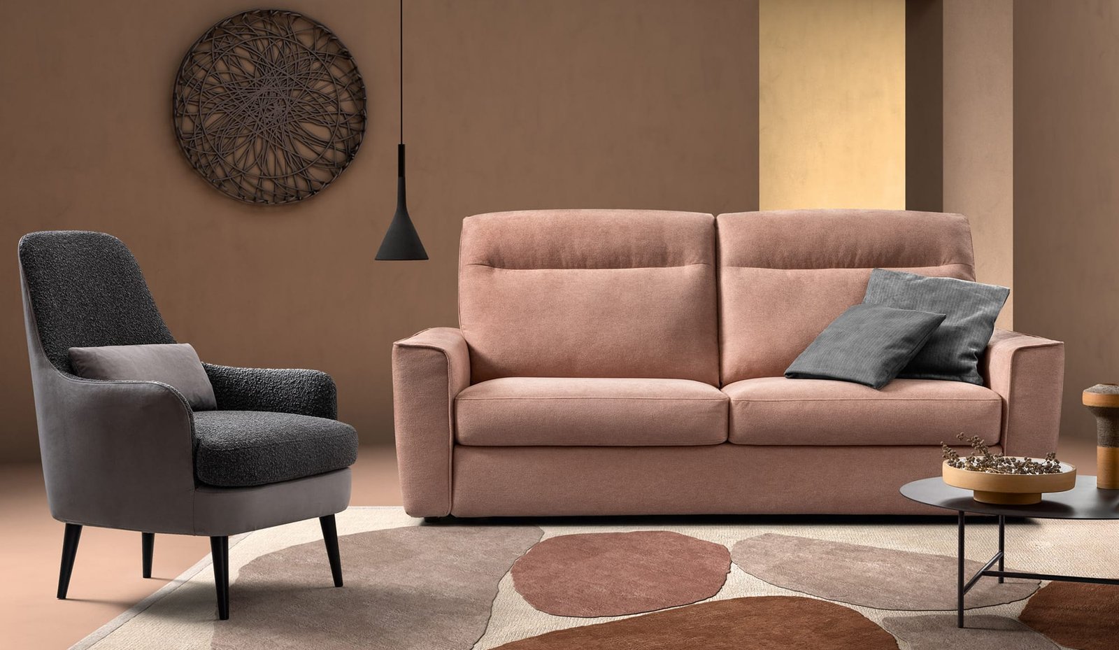 Samoa Divani Itališka Sofa Swing Slick