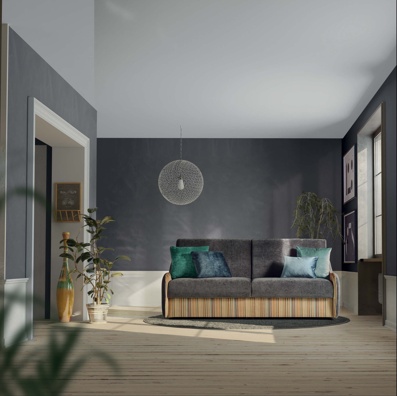 Family Bedding Moderni Sofa Wave