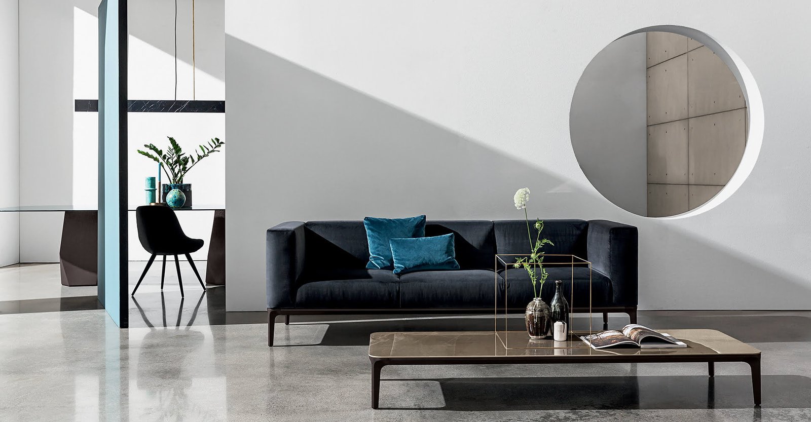 Sovet Itališka Sofa Slim