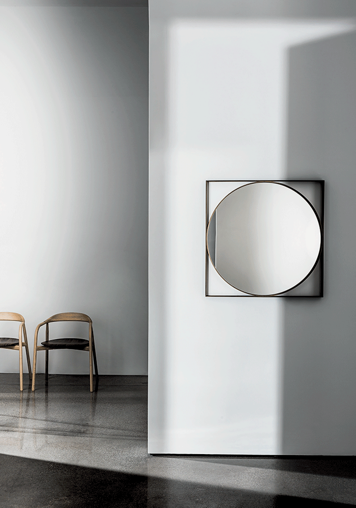 Sovet Itališkas Veidrodis Visual Geometric