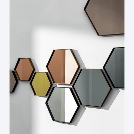 Sovet Itališkas Veidrodis Visual Hexagonal