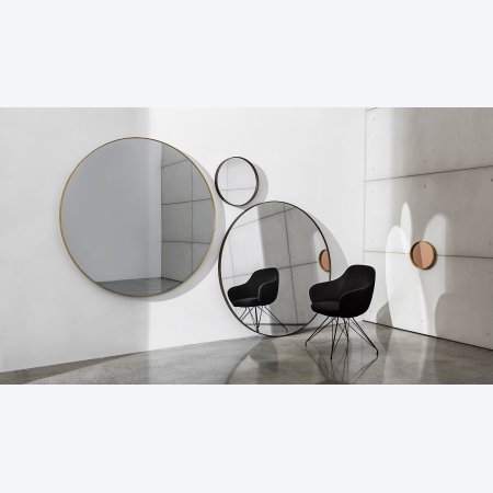 Sovet Itališkas Veidrodis Visual Round