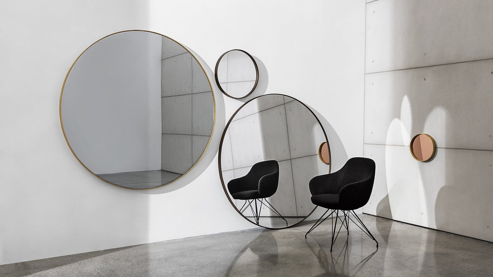 Sovet Itališkas Veidrodis Visual Round
