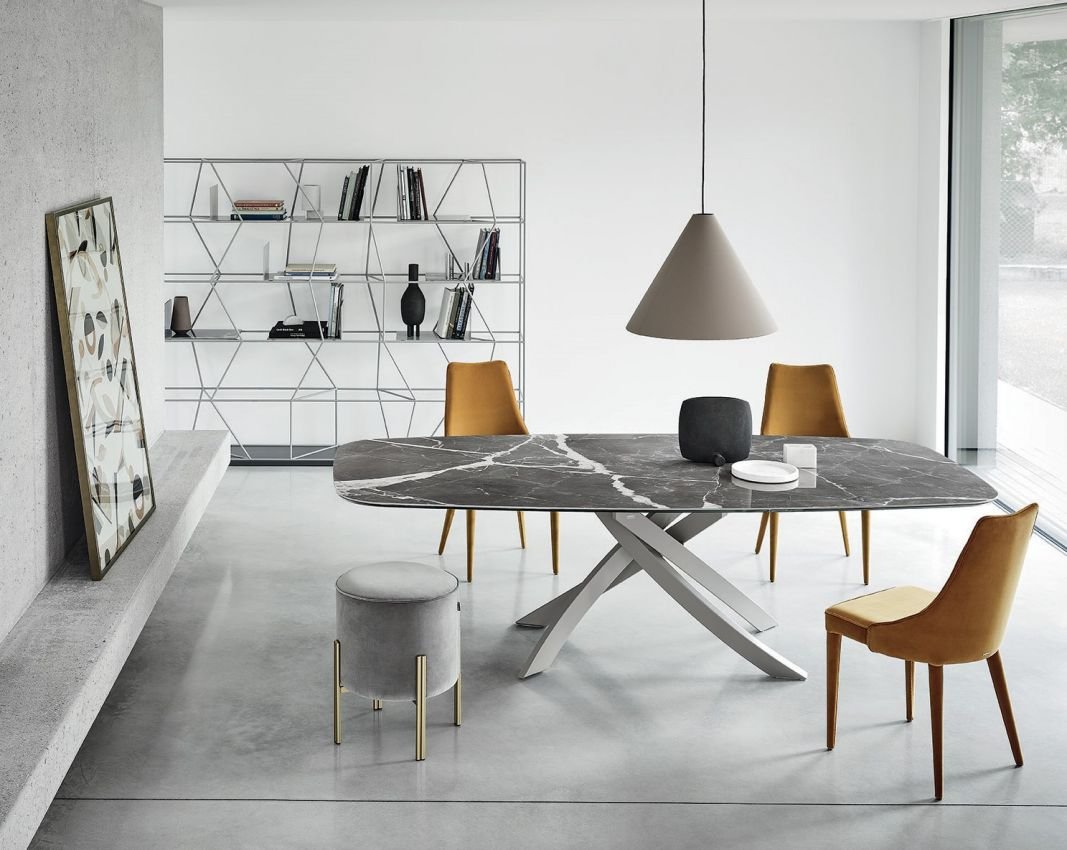 Bontempi Modernus Valgomojo stalas Artistico