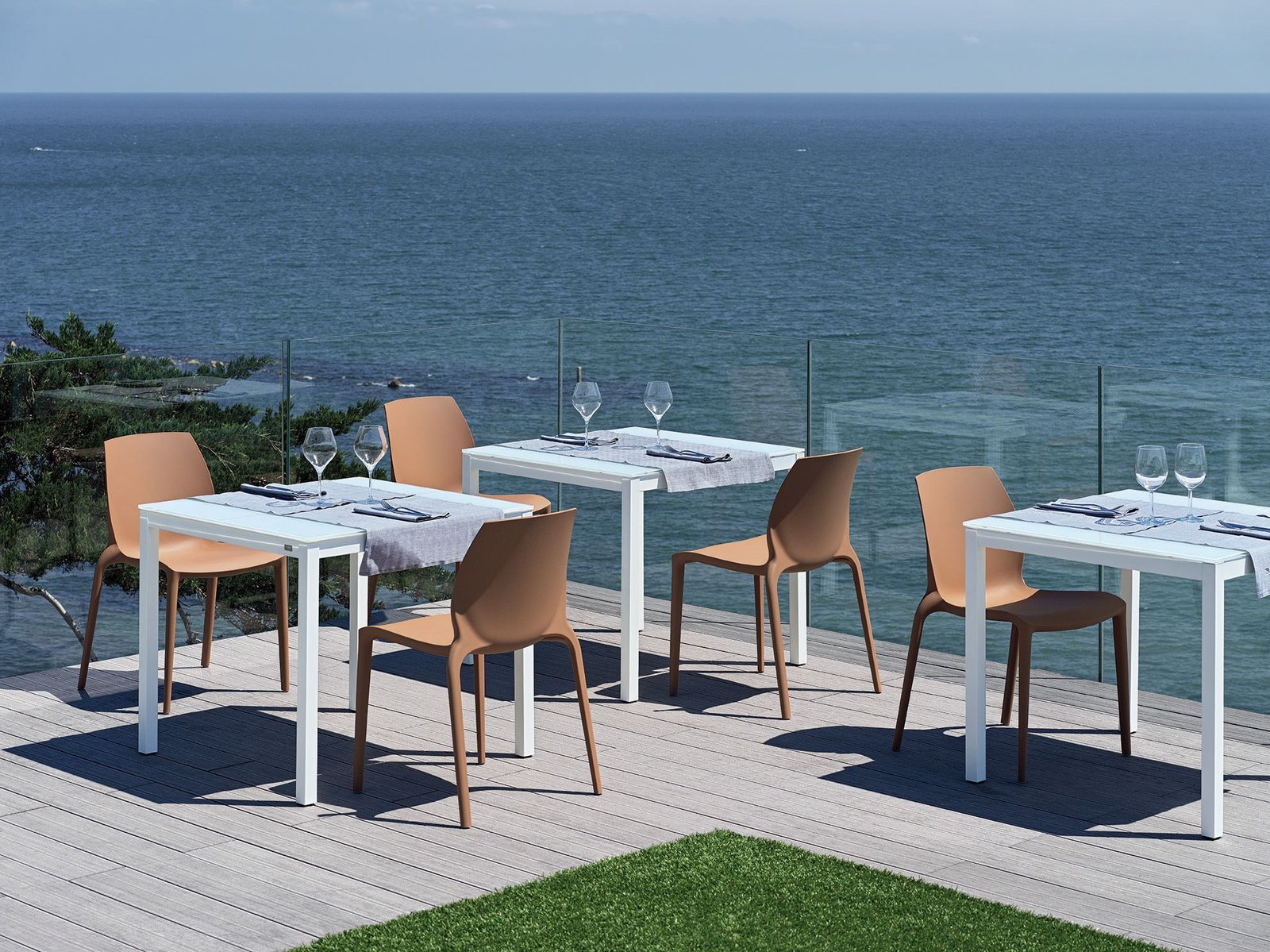Bontempi Modernus Valgomojo stalas Diesis Outdoor