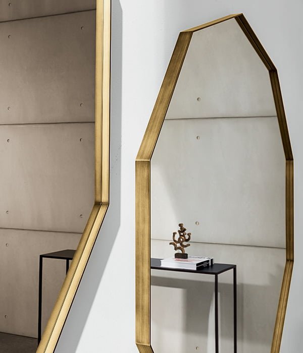 Sovet Itališkas Veidrodis Visual Decagonal