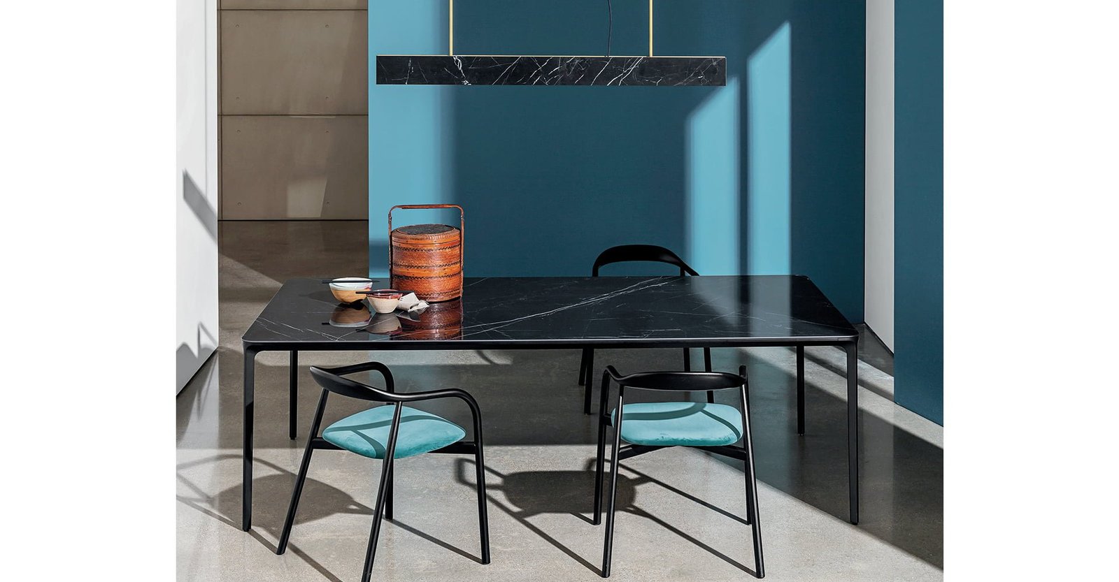 Sovet Itališkas Valgomojo stalas Slim Rectangular