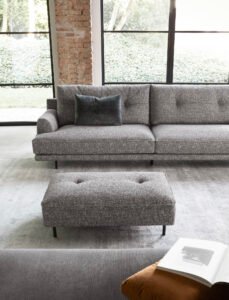 Flexteam Sofa su pufu Brooklyn