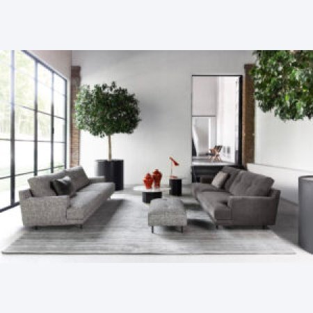 Flexteam Sofa su pufu Brooklyn