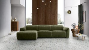 Felis Modulinė kampinė sofa Glove